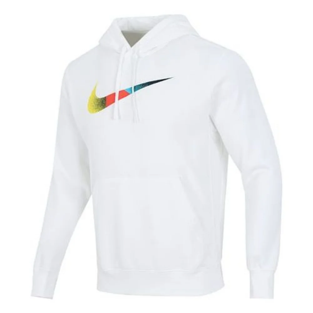 New w/Tags Nike High Color Swoop Hoodie Sweater Multiple Sizes White - Picture 1 of 3